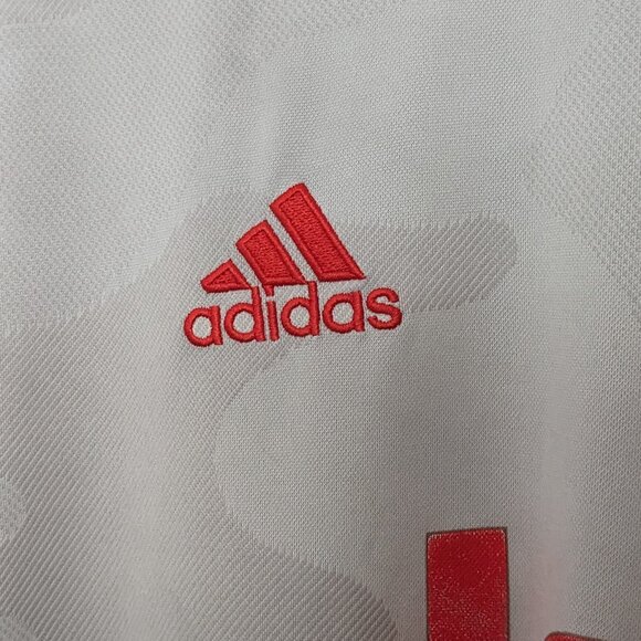 Adidas Juventus Jeep Climalite 2019-2020 Away Soccer Jersey light Gray Camo Sz L - Picture 2 of 8